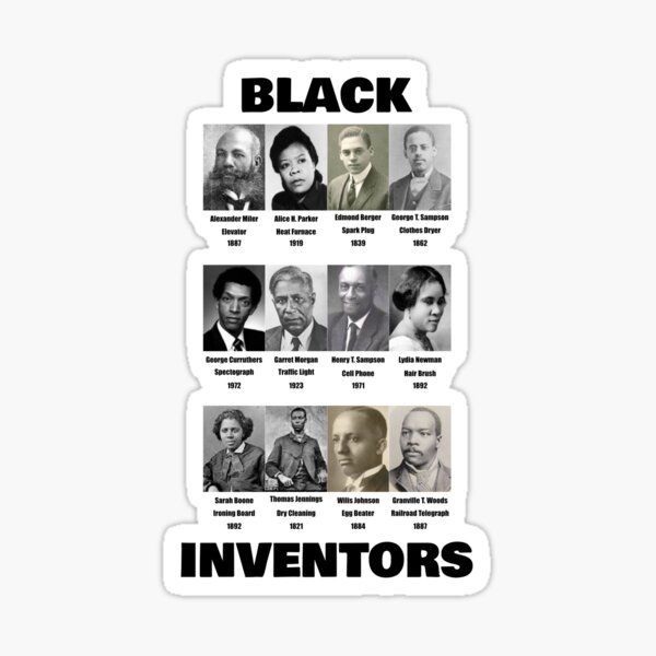 Artikel-Vorschau von Schwarze Erfinder, designt und verkauft von blackfacts.