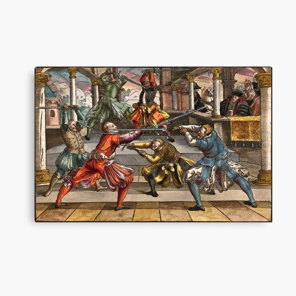 Item preview, Joachim Meyer Sword Fighting Fechtschule K designed and sold by emovendo.