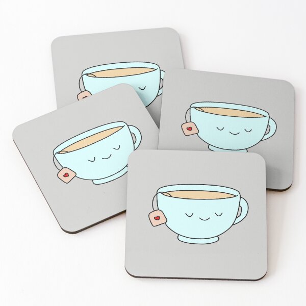 Item preview, Cute Teacup! (Blue) designed and sold by alisonrog.