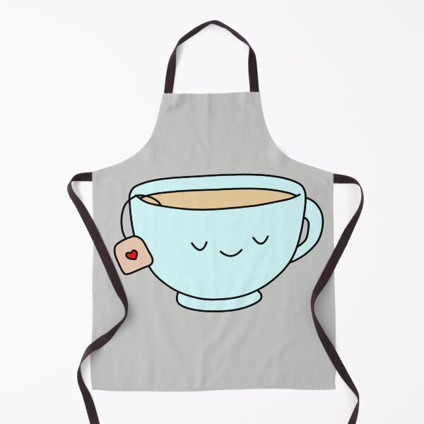 Item preview, Cute Teacup! (Blue) designed and sold by alisonrog.