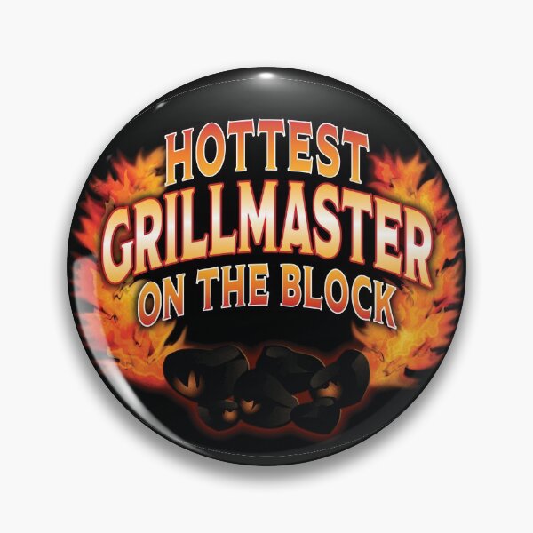 Item preview, Hottest Grillmaster On The Block with Flames and Coal designed and sold by Reconocer.