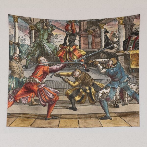 Item preview, Joachim Meyer Sword Fighting Fechtschule K designed and sold by emovendo.