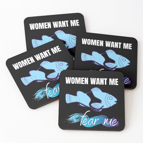Item preview, Women Want Me Fish Fear Me  designed and sold by Tecnofa.