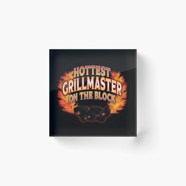 Item preview, Hottest Grillmaster On The Block with Flames and Coal designed and sold by Reconocer.