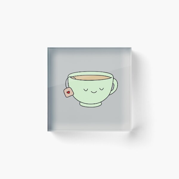 Item preview, Cute Teacup! (Green) designed and sold by alisonrog.
