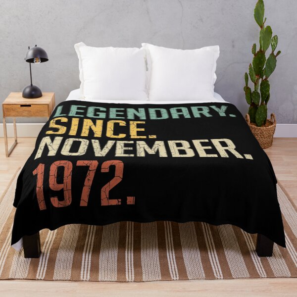 Item preview, Legendary Since November 1972 48th Birthday Gift 48 Years Old Vintage November 1972 designed and sold by Takatv.