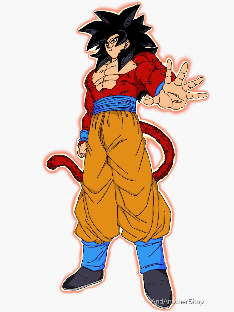 Goku super saiyan 4 from dragon ball gt