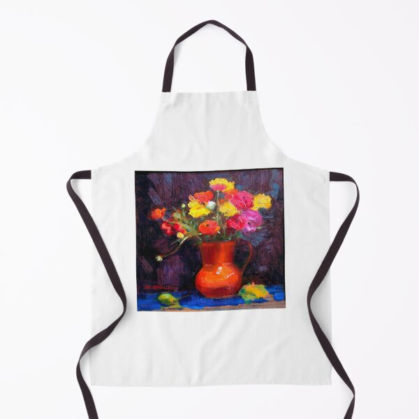 Item preview, Still Life ~ The Orange Vase designed and sold by Roz McQuillan Fine Art & Photography.