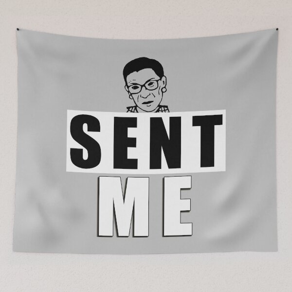Item preview,  Ruth Sent Me notorious RBG Vote 2020 dump trump #ruthsentme ruthless designed and sold by AllLeftSides42.