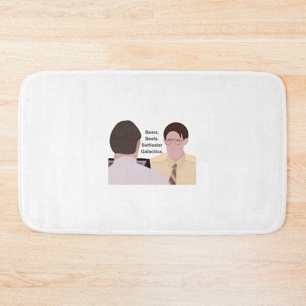 Item preview, Jim and Dwight. Bears. Beets. Battlestar Galactica.  designed and sold by Kate15080.