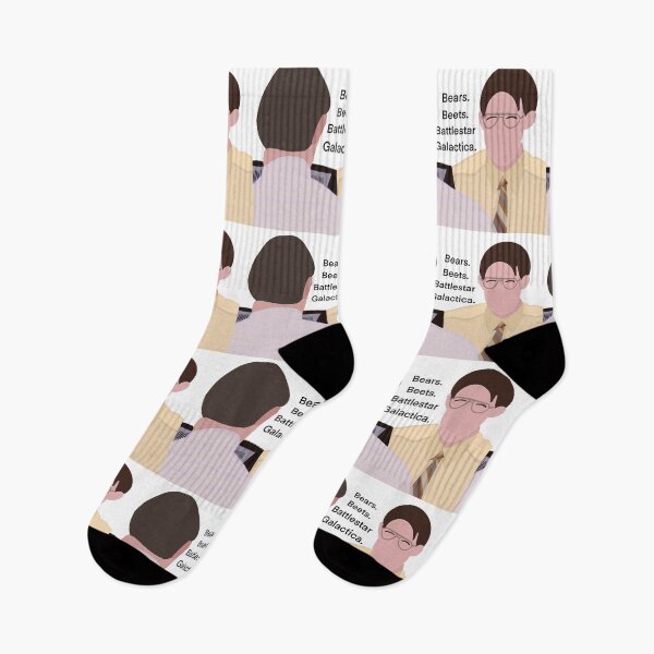 Item preview, Jim and Dwight. Bears. Beets. Battlestar Galactica.  designed and sold by Kate15080.