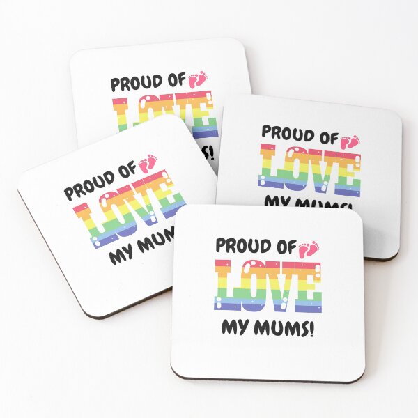 Item preview, Proud of my mums - Rainbow LOVE designed and sold by lMonsterPlanetl.