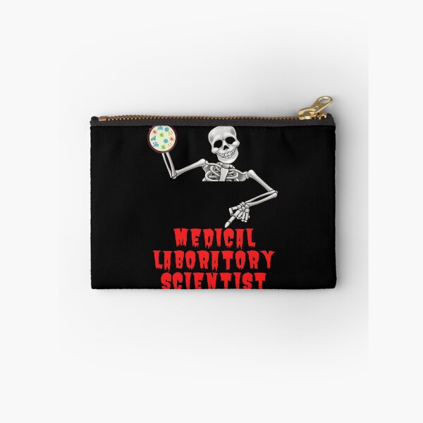 Item preview, MEDICAL LABORATORY SCIENTIST HALLOWEEN SKELETON  designed and sold by Hippiesole.