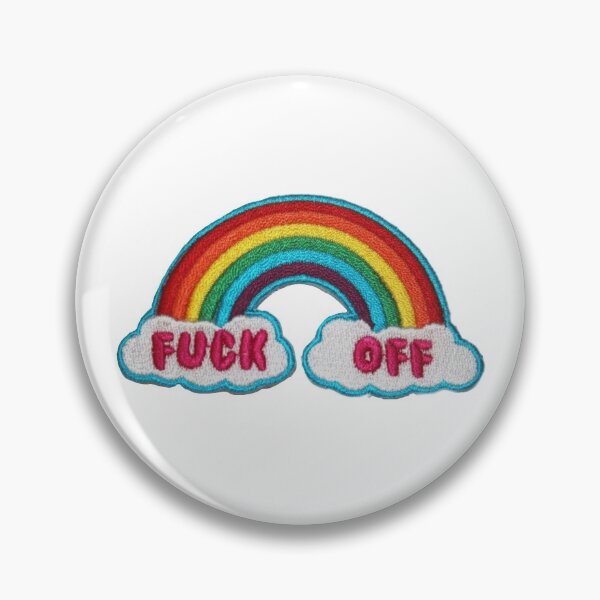 Item preview, Fuck off rainbow designed and sold by lara-bacchus.