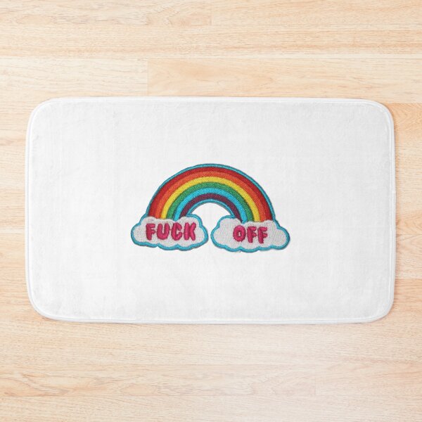 Item preview, Fuck off rainbow designed and sold by lara-bacchus.
