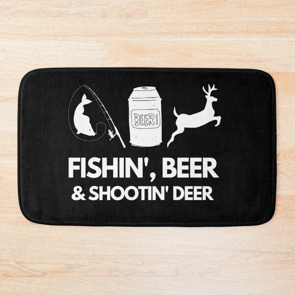 Item preview, Fishin' beer and shootin deer designed and sold by ZK-LaughFactory.