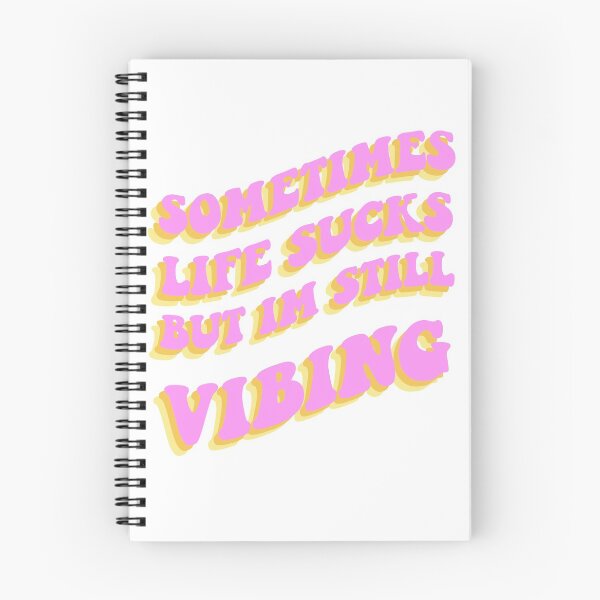 Item preview, life sucks but still vibing designed and sold by Meridyth Walker.
