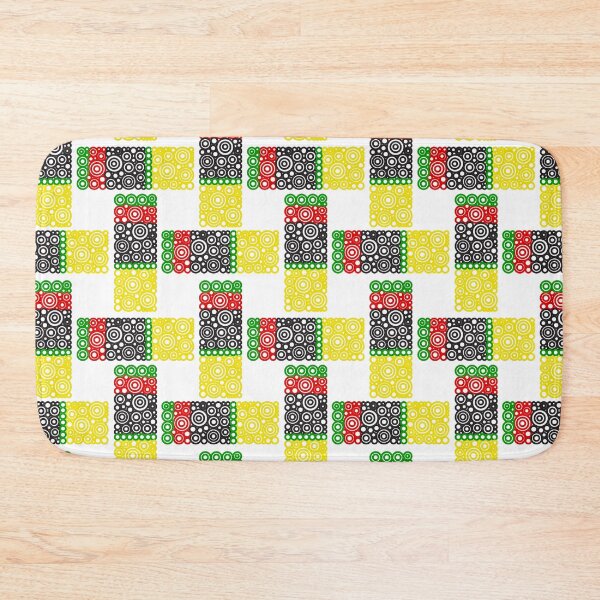 Item preview, Afrocentric Domino Effect Brick Pattern Circle Design designed and sold by Pierre Bernard Jr.