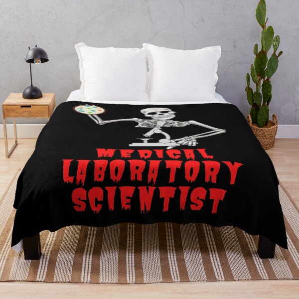 Item preview, FUNNY MEDICAL LABORATORY SCIENTIST HALLOWEEN SKELETON MICROSCOPE  designed and sold by Hippiesole.
