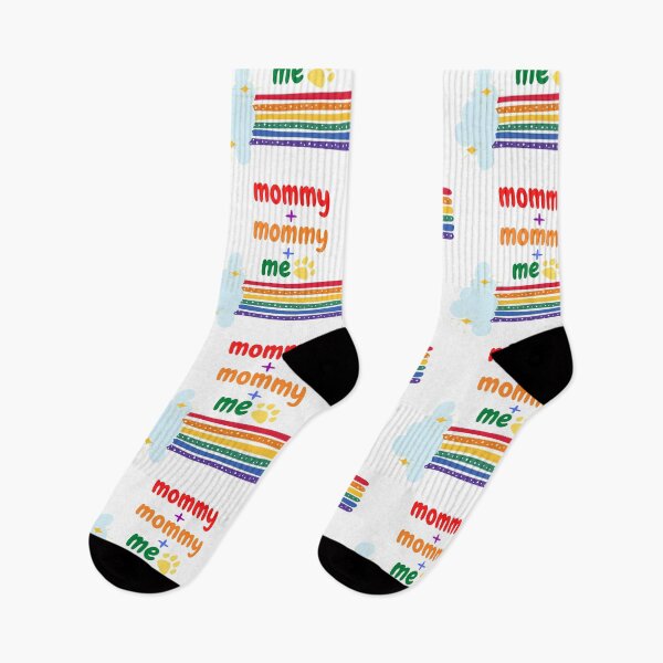Item preview, Mommy and mommy and me with dog over the rainbow designed and sold by lMonsterPlanetl.