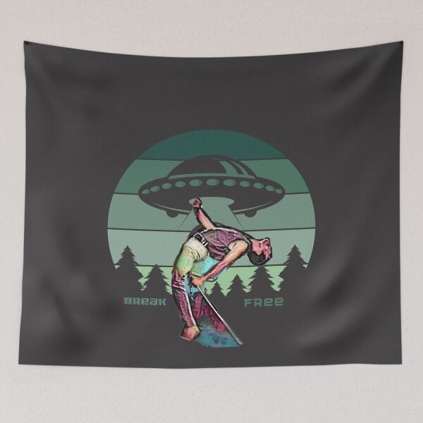 Item preview, Break Free (flying saucer) designed and sold by HamiltonmagicTs.