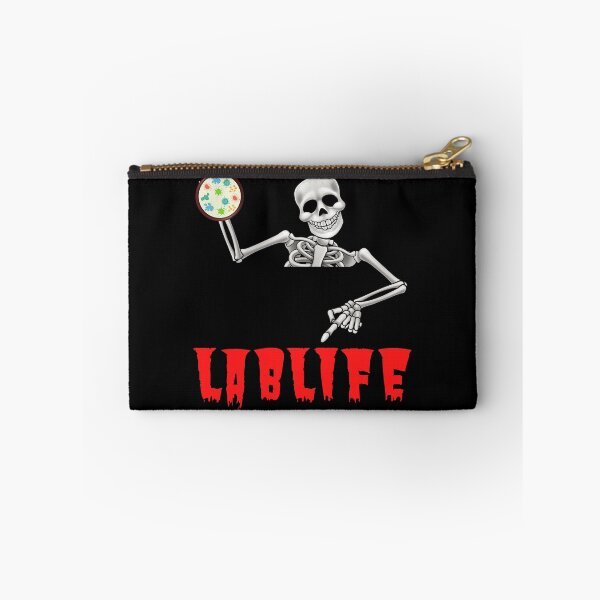 Item preview, FUNNY MEDICAL LAB SCIENTIST HALLOWEEN SKELETON LABLIFE  designed and sold by Hippiesole.