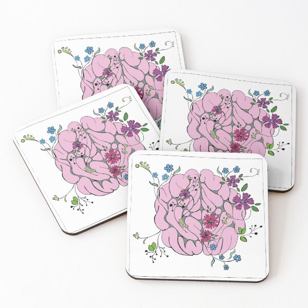 Item preview, Brain in flower designed and sold by globulito.