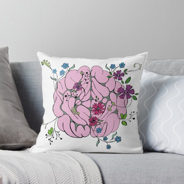 Item preview, Brain in flower designed and sold by globulito.