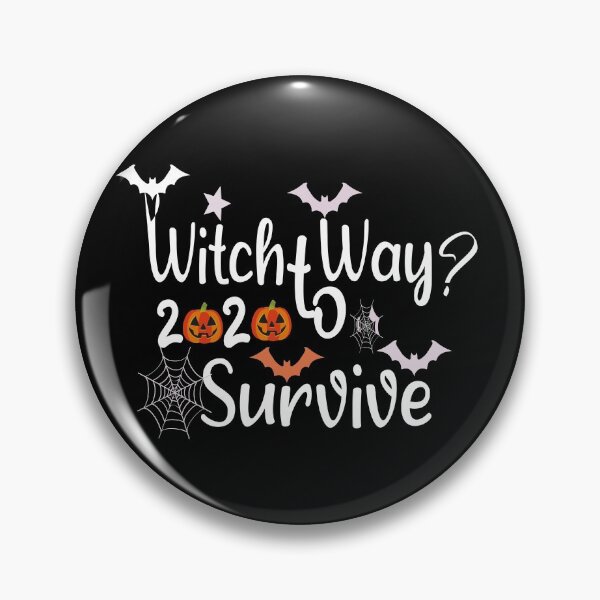 Item preview, Witch Way To Survive,Halloween: Witch Way to Survive, a Nice Funny Gift for Your Mom, Dad & Siblings  designed and sold by buzz1days.