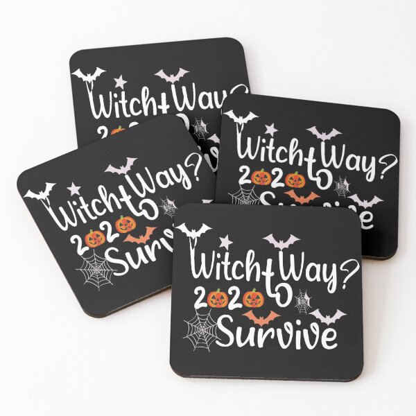 Item preview, Witch Way To Survive,Halloween: Witch Way to Survive, a Nice Funny Gift for Your Mom, Dad & Siblings  designed and sold by buzz1days.