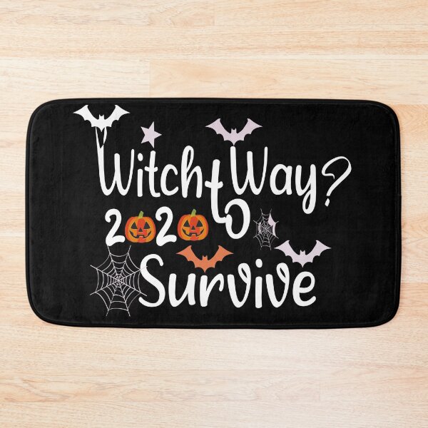 Item preview, Witch Way To Survive,Halloween: Witch Way to Survive, a Nice Funny Gift for Your Mom, Dad & Siblings  designed and sold by buzz1days.