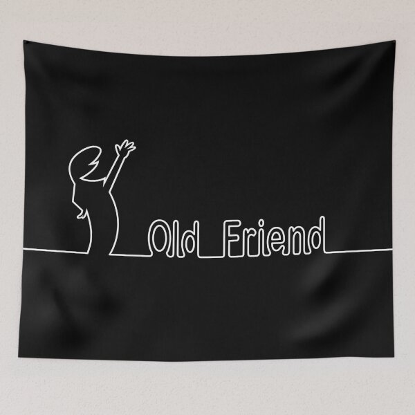 Item preview, Old friends : Line (White) designed and sold by JSGinfograph.