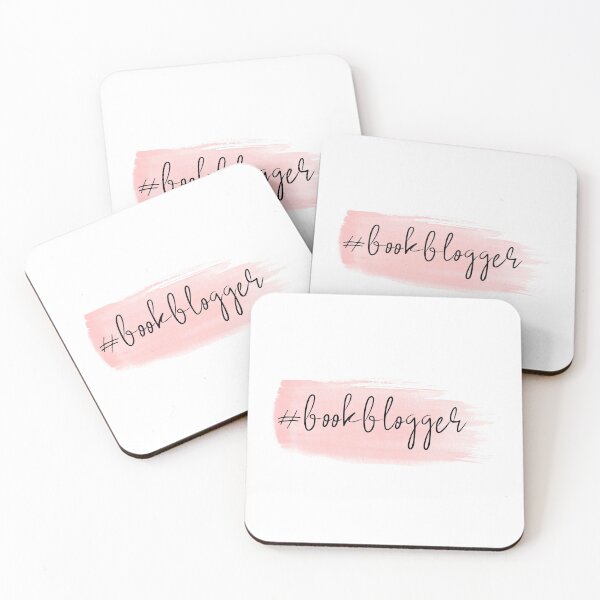 Item preview, #Bookblogger - typography designed and sold by Homebody Hobbyist.