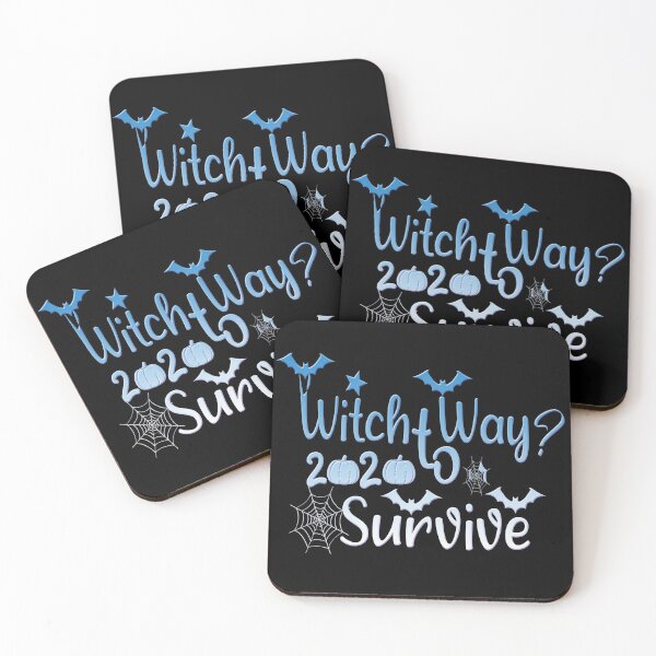 Item preview, Witch Way To Survive,Halloween: Witch Way 2020, a Nice Funny Gift for Your Mom, Dad & Siblings  designed and sold by buzz1days.