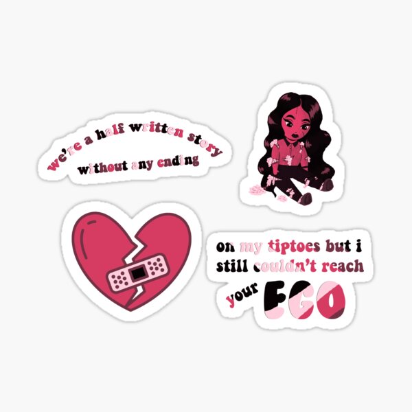 Half Written Story Sticker Pack Sticker