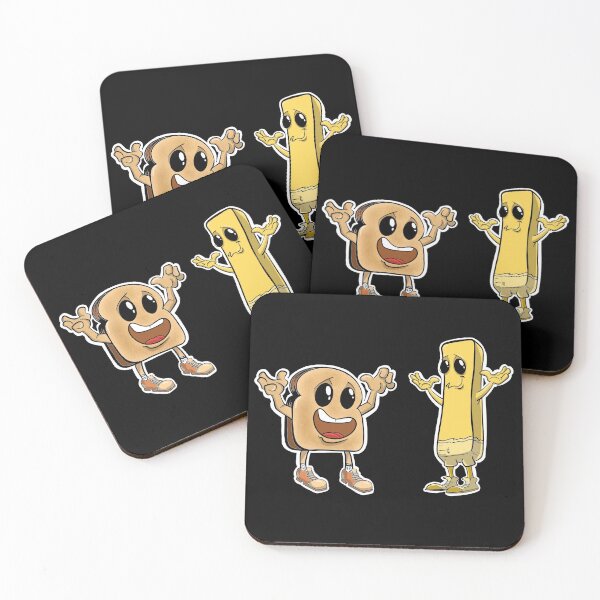 Item preview, Cute Butter Loves Toast Best Friends designed and sold by wdyoungblood.
