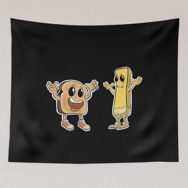 Item preview, Cute Butter Loves Toast Best Friends designed and sold by wdyoungblood.