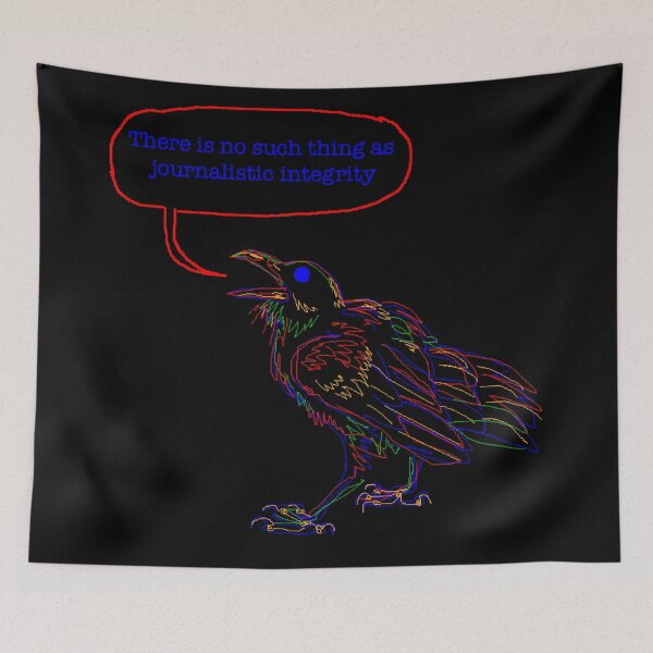 Item preview, There is no such thing as journalistic integrity designed and sold by InkTheCrow.