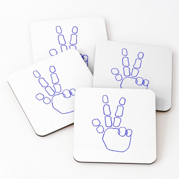 Item preview, Blue Peace from Skeletons designed and sold by Rocket-To-Pluto.