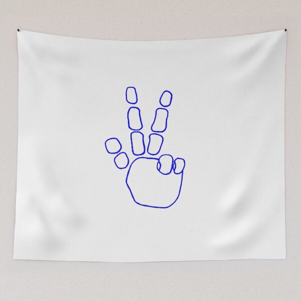 Item preview, Blue Peace from Skeletons designed and sold by Rocket-To-Pluto.