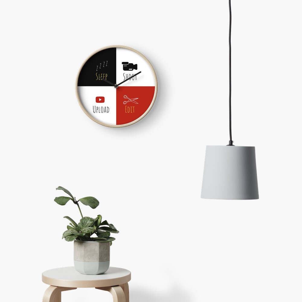 Youtuber Clock