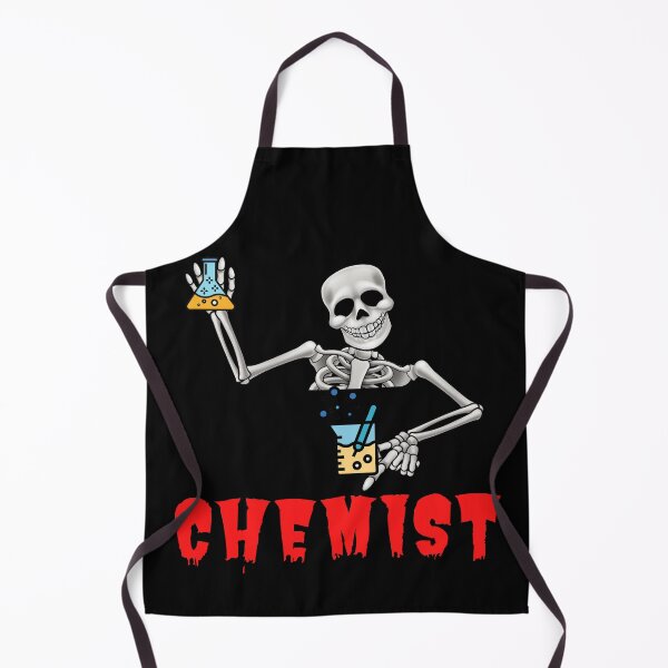 Item preview, FUNNY CHEMIST HALLOWEEN SKELETON FLASK designed and sold by Hippiesole.