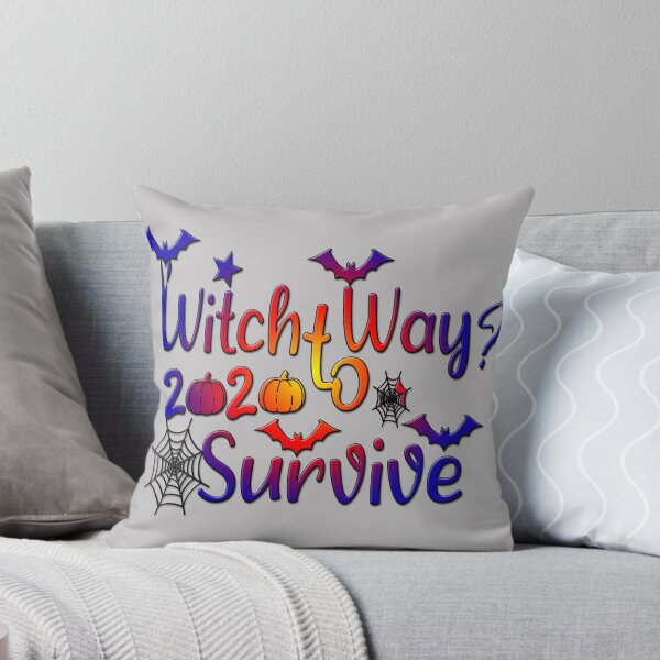 Item preview, Witch Way To Survive,2020 Halloween Witch Way to Survive, a Nice Funny Gift for Your Mom, Dad & Siblings  designed and sold by buzz1days.