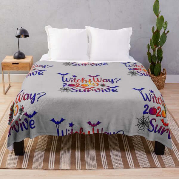 Item preview, Witch Way To Survive,2020 Halloween Witch Way to Survive, a Nice Funny Gift for Your Mom, Dad & Siblings  designed and sold by buzz1days.