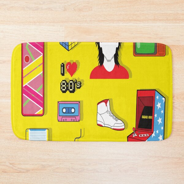 Item preview, I Love the 80's Pattern designed and sold by The Masked Designer.