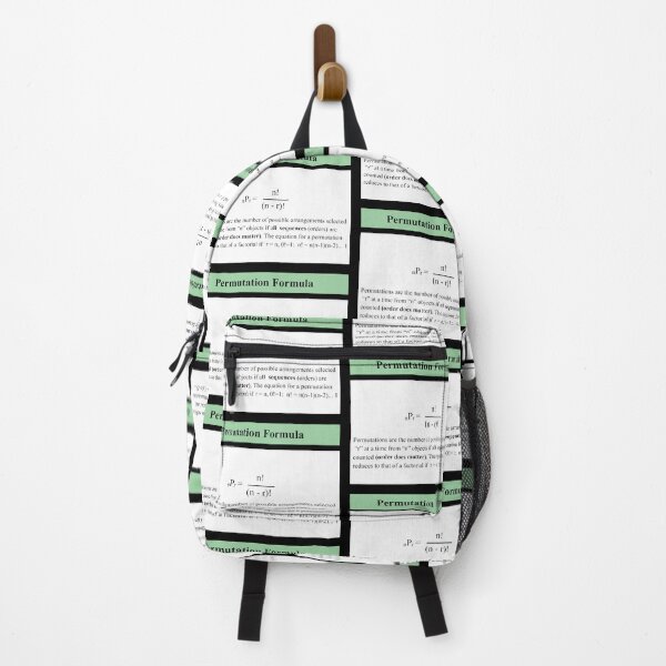 Item preview, Permutation Formula: The StatisticsMatrix at  Redbubble, 2020 designed and sold by Mark Stansberry.