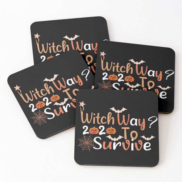 Item preview, Witch Way To Survive,Halloween: Witch Way to Survive, a Nice Funny Gift for Your Mom, Dad & Siblings  designed and sold by buzz1days.