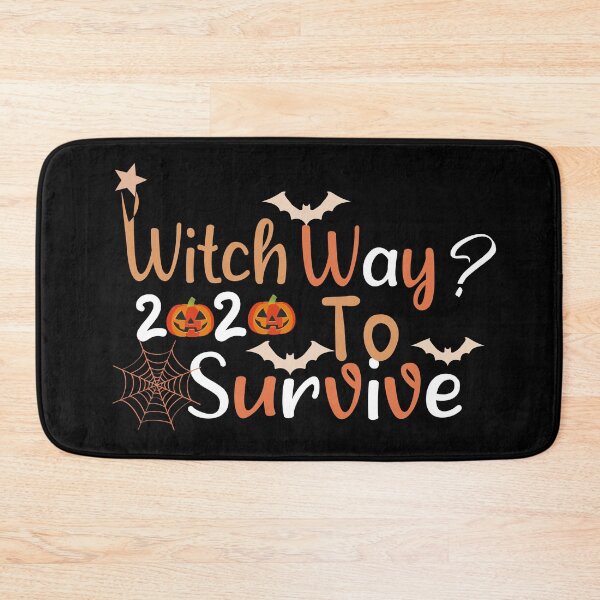 Item preview, Witch Way To Survive,Halloween: Witch Way to Survive, a Nice Funny Gift for Your Mom, Dad & Siblings  designed and sold by buzz1days.