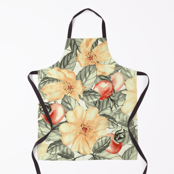 Item preview, Wild rose Sweet brier watercolor paint abstract art designed and sold by dreamofdenim.