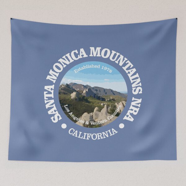 Item preview, Santa Monica Mountains (NRA) designed and sold by curranmorgan.